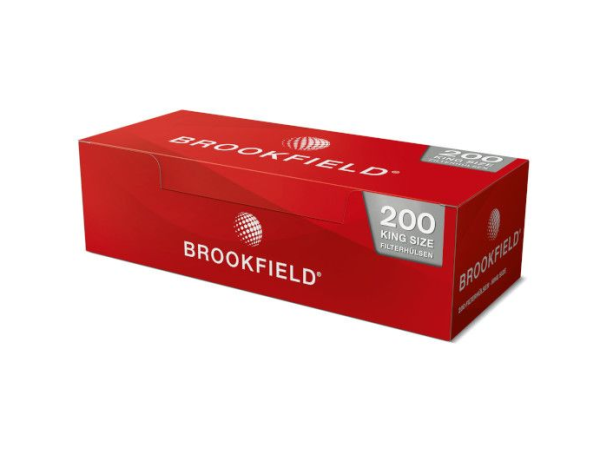 Zigarettenhülsen "Brookfield" 200Stk